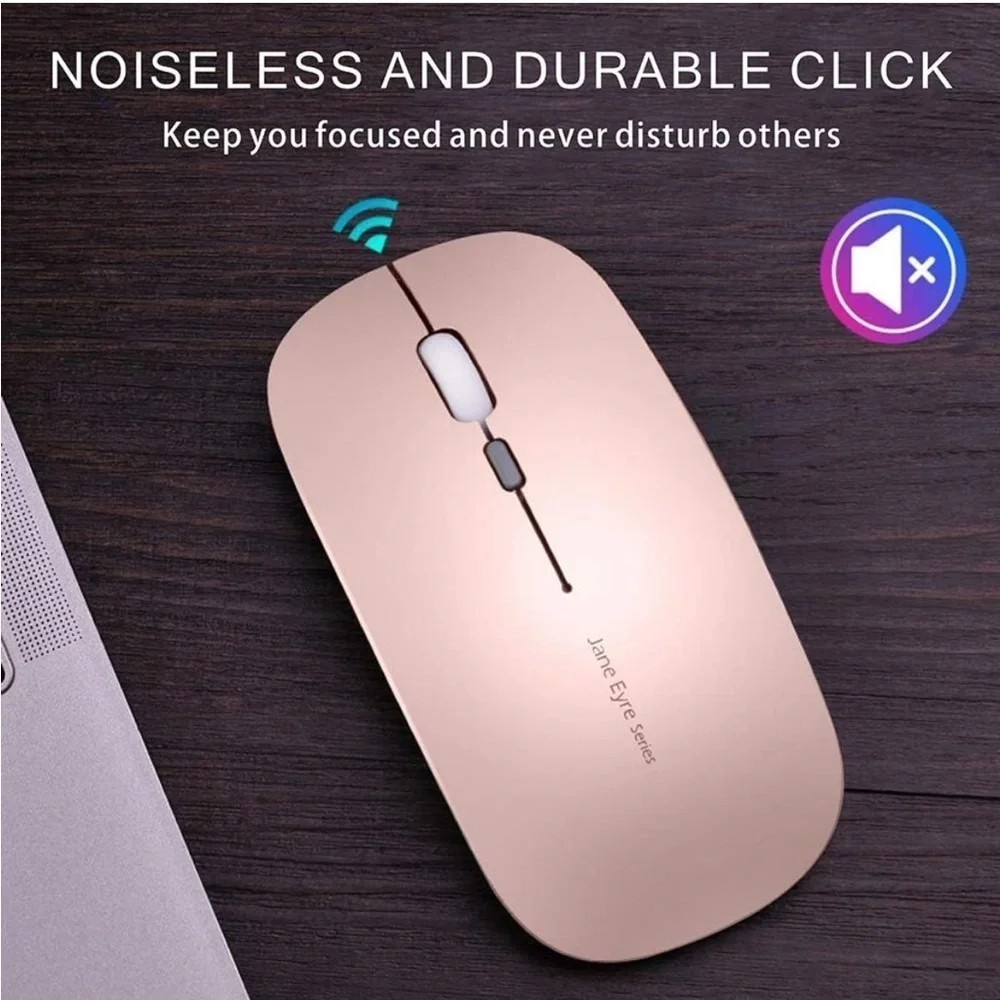 #1 Rose Gold wireless mouse